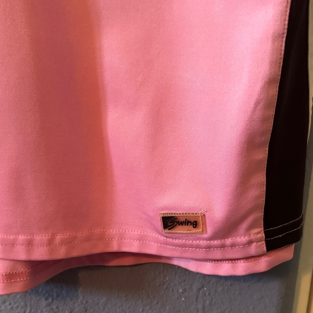 Stylish Pink and Black Half-Zip Women's Jersey - Picture 4 of 7